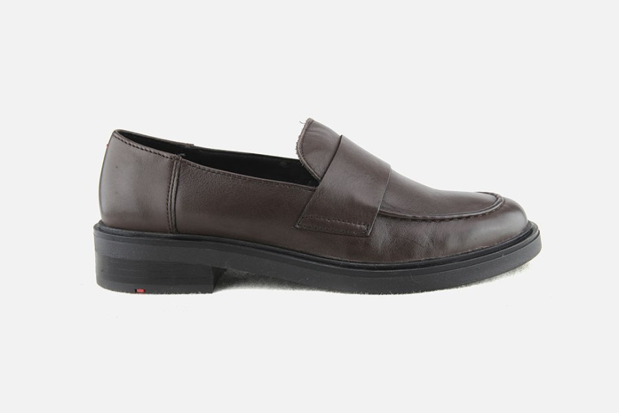 Women LLOYD | Lloyd - Ginseng Dark Brown Loafers On Labotte