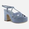 Women Cervone | Cervone - Clap Azur Sandals On Labotte