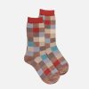 Girls Doré Doré | Dore Dore - Echiquier 510142 E Caille Socks On Labotte