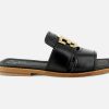 Women Fabi | Fabi - Fabi Sicilia Black Sandals On Labotte