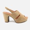Women Weekend | Weekend - Waouh Camel Sandals On Labotte