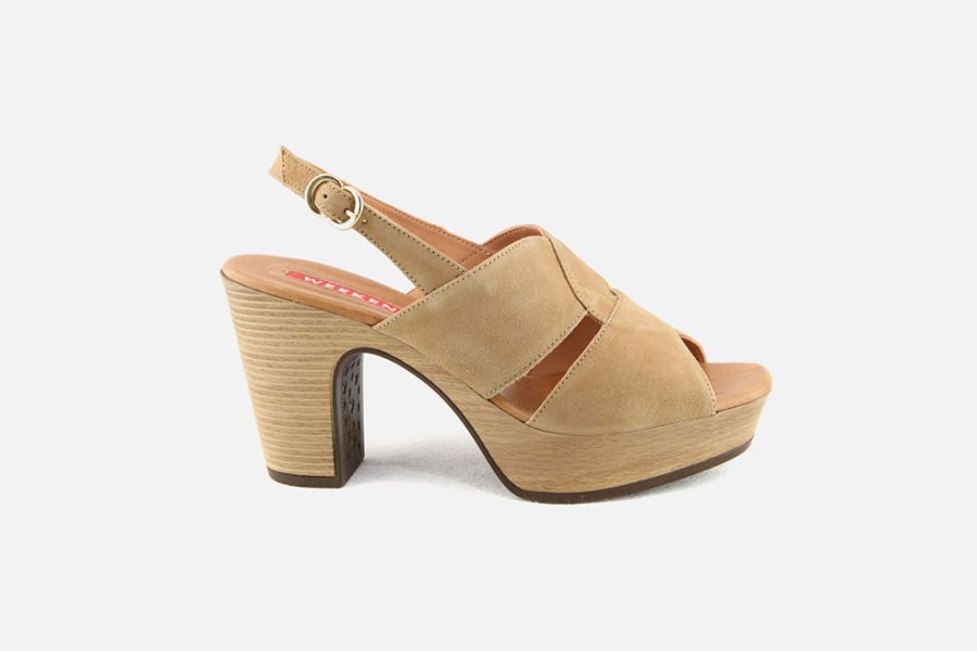Women Weekend | Weekend - Waouh Camel Sandals On Labotte