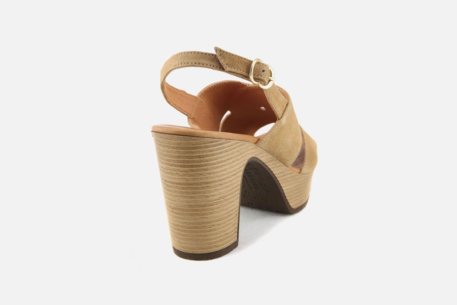 Women Weekend | Weekend - Waouh Camel Sandals On Labotte