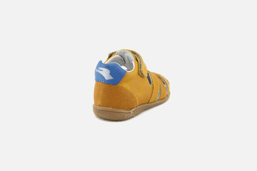 Boys Romagnoli | Romagnoli - Meli Ocre Sandals On Labotte