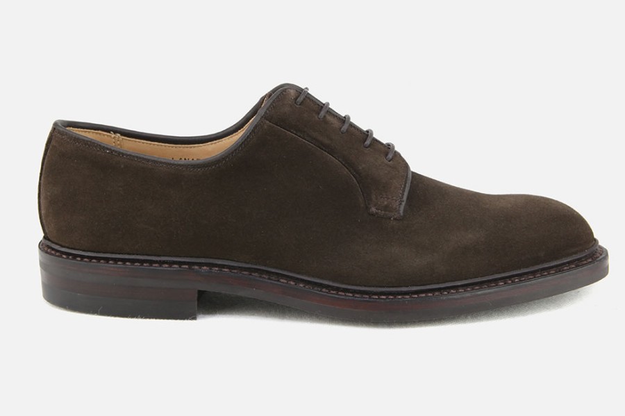 Men Crockett & Jones | Crockett & Jones - Lanark D Choco Derbies On Labotte