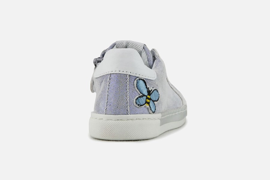 Girls Romagnoli | Romagnoli - Alias Light Blue Lace-Up Boots On Labotte