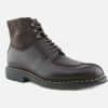 Men Heschung | Heschung - Gingko Moro Cafe Lace-Up Boots On Labotte