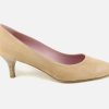 Women Laura Agosti | Laura Agosti - Merveille Daim Sandy Pumps On Labotte