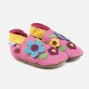 Girls Inch Blue | Inch Blue - Florella Pink Multi Layette Shoes On Labotte