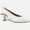 Women Pedro Miralles | Pedro Miralles - Fabiola White Pumps On Labotte