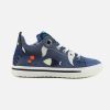 Girls Rondinella | Rondinella - Aquarium Ocean Lace-Up Boots On Labotte