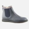 Girls Beberlis | Beberlis - Babel Bleu Glitter Ankle Boots On Labotte