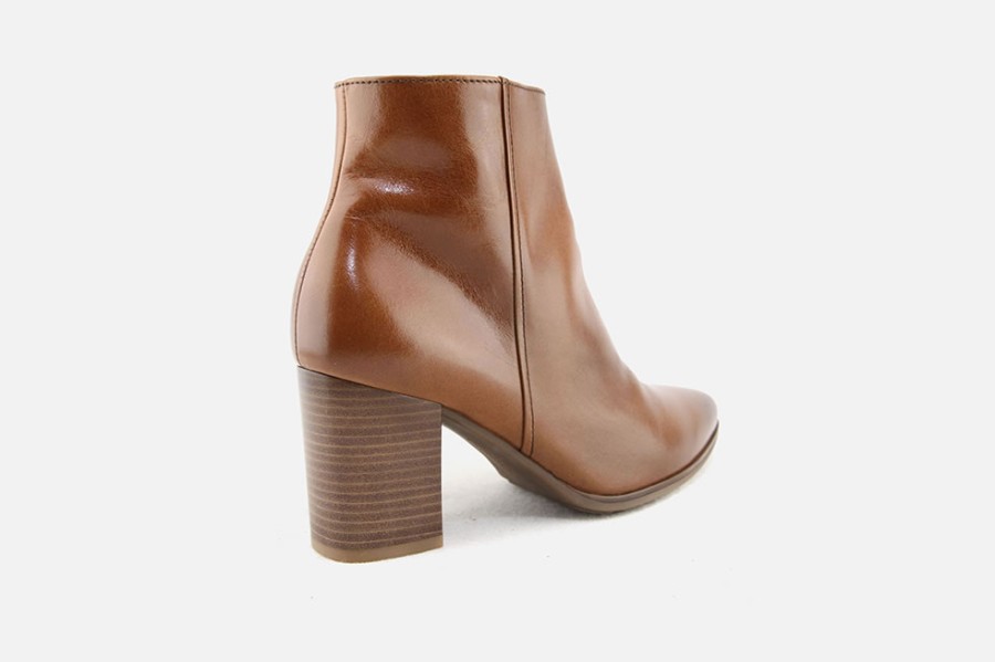 Women Gabor | Gabor - Jerk Tabacco Vintage Ankle Boots On Labotte