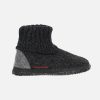 Girls Giesswein | Giesswein - Lapon Anthracite High Slippers On Labotte