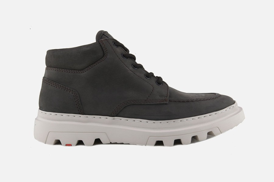 Men LLOYD | Lloyd - Magnet Smoke Lace-Up Boots On Labotte