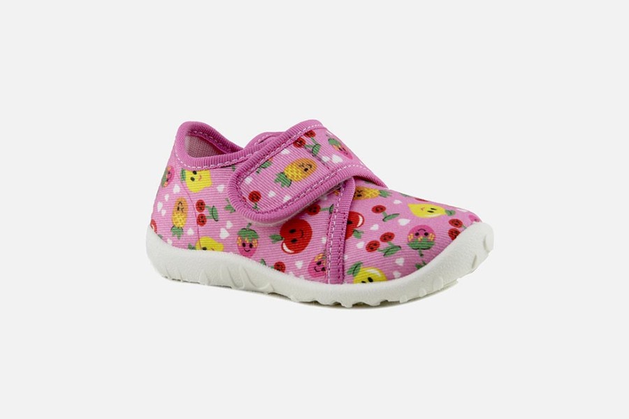 Girls Superfit | Superfit - Kiki Tutti Frutti Low Slippers On Labotte