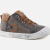 Boys Lunella | Lunella - Loulou Mud Lace-Up Boots On Labotte