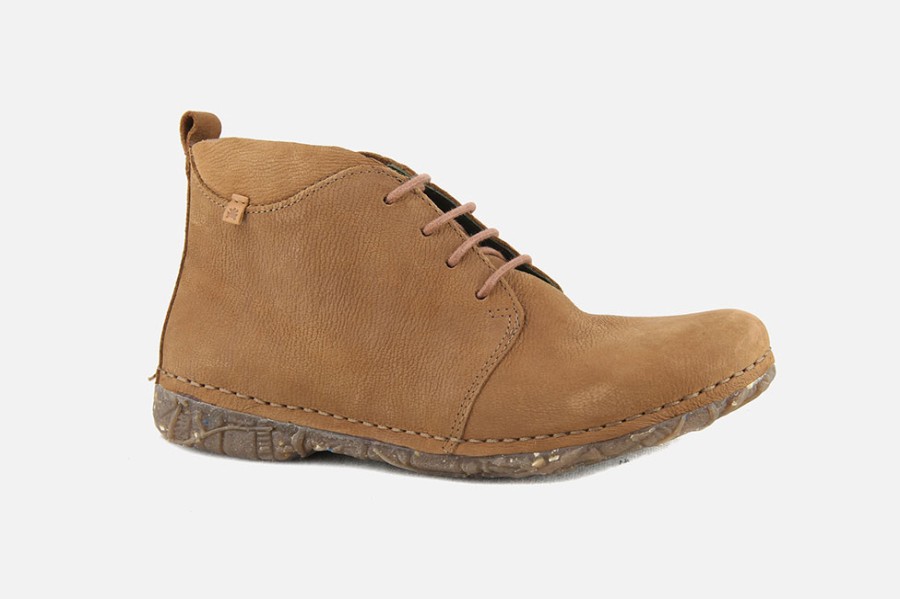 Women El Naturalista | El Naturalista - Angkor Chukka Woody Lace-Up Boots On Labotte