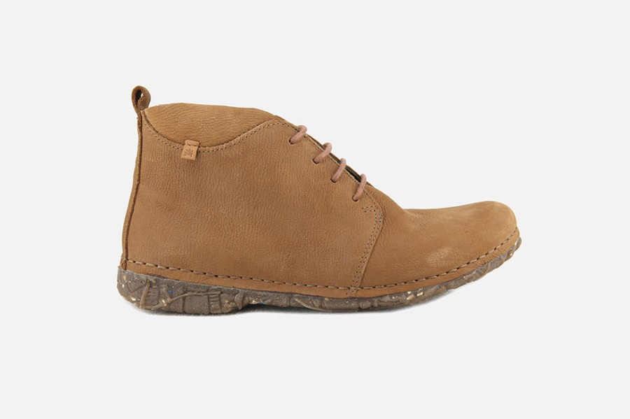 Women El Naturalista | El Naturalista - Angkor Chukka Woody Lace-Up Boots On Labotte