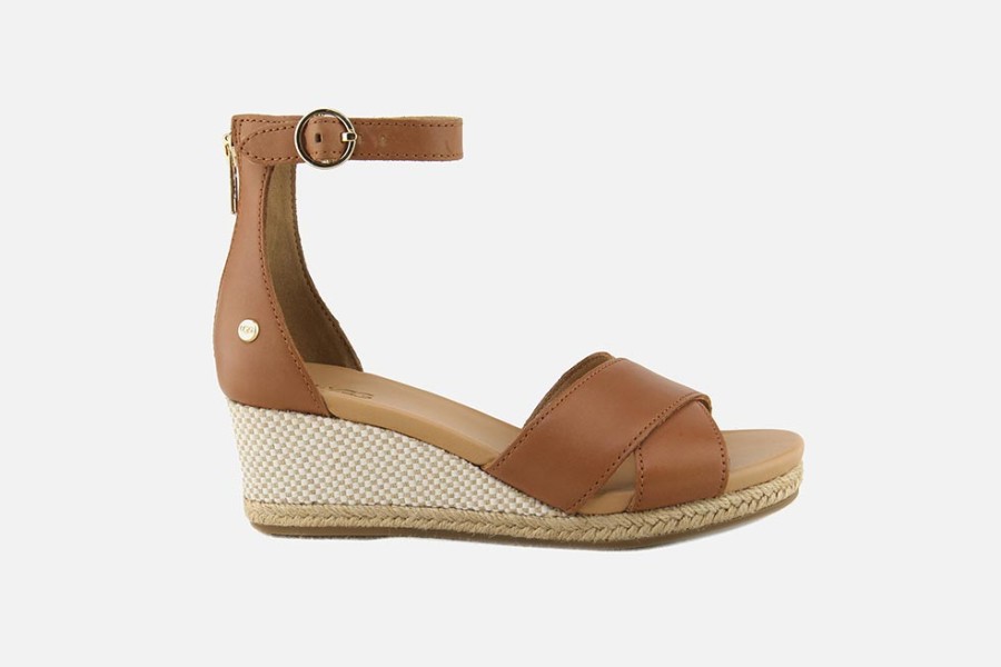 Women UGG | Ugg - Eugenia Sandale Tan Sandals On Labotte