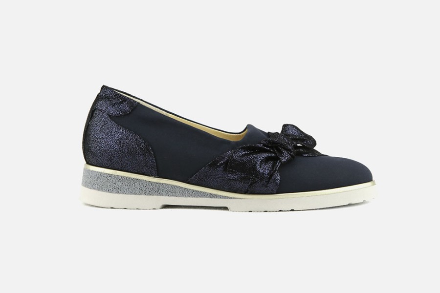 Women Brunate | Brunate - Balsa Blue Loafers On Labotte