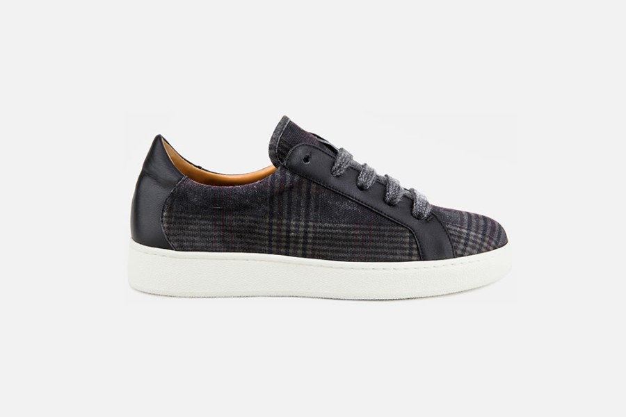 Women Torlasco | Torlasco - Tithonia Scottish Grey Sneakers On Labotte