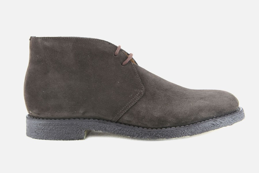 Men Fabi | Fabi - Fairwood Dark Brown Lace-Up Boots On Labotte