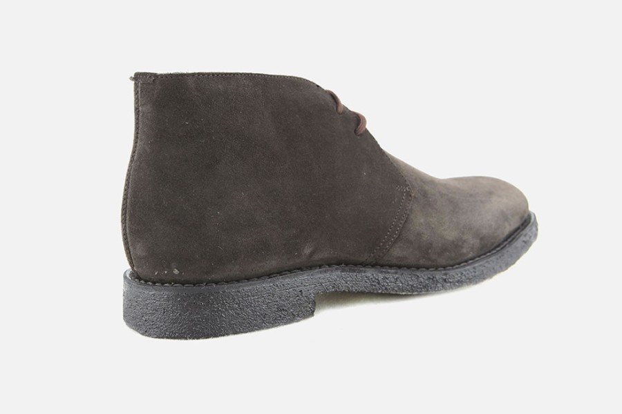 Men Fabi | Fabi - Fairwood Dark Brown Lace-Up Boots On Labotte