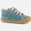 Girls Naturino | Naturino - Cocoon Peacock Milk Lace-Up Boots On Labotte
