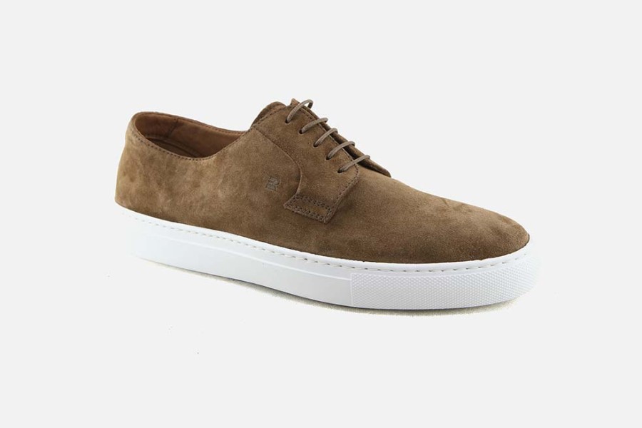 Men Fratelli Rossetti | Fratelli Rossetti - Racing Lace Noisette Derbies On Labotte