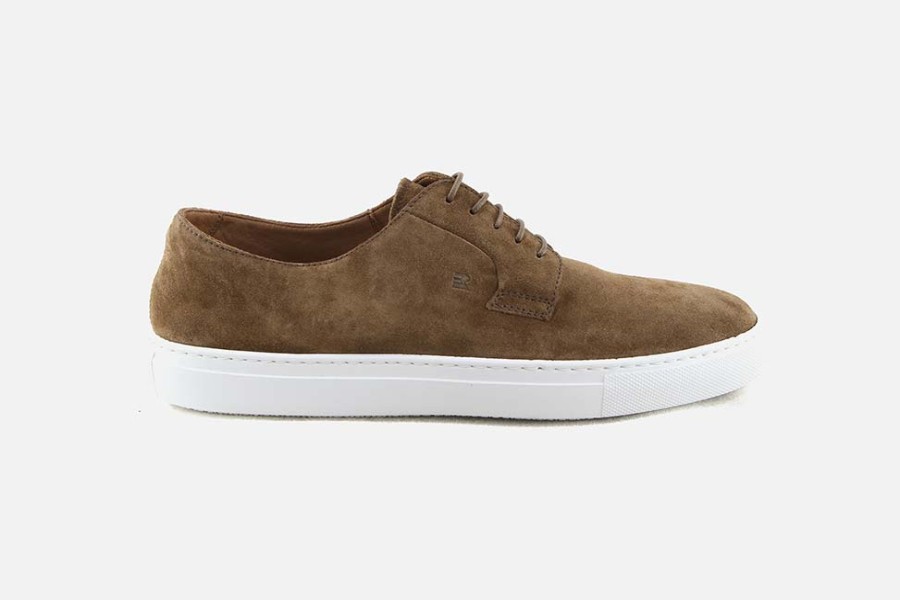 Men Fratelli Rossetti | Fratelli Rossetti - Racing Lace Noisette Derbies On Labotte