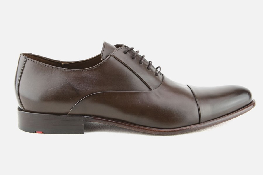 Men LLOYD | Lloyd - Salto Dark Brown Oxfords On Labotte