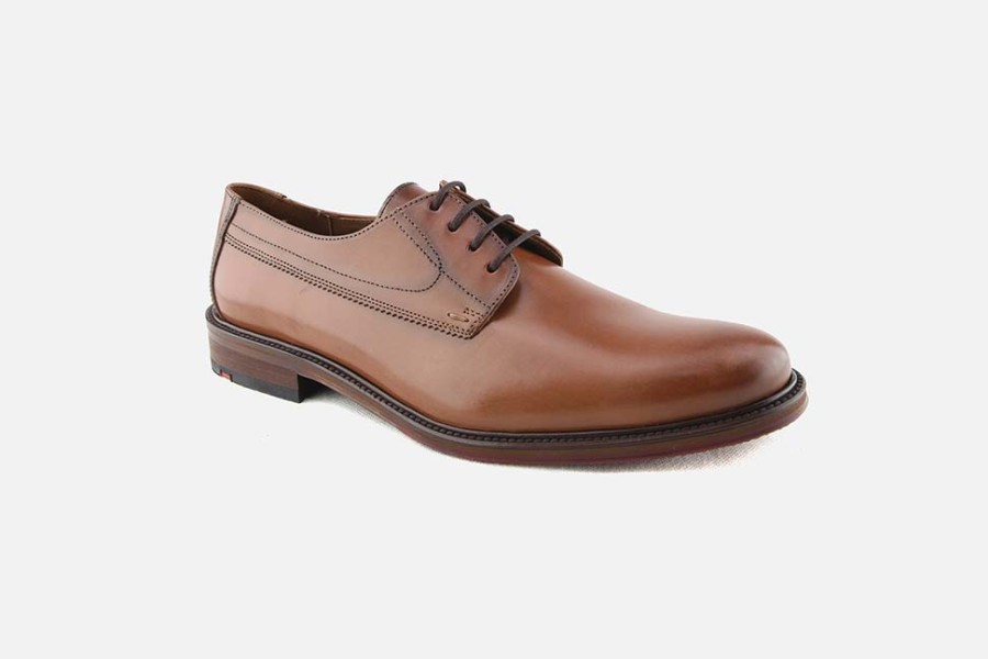 Men LLOYD | Lloyd - Orbe Light Brown Derbies On Labotte