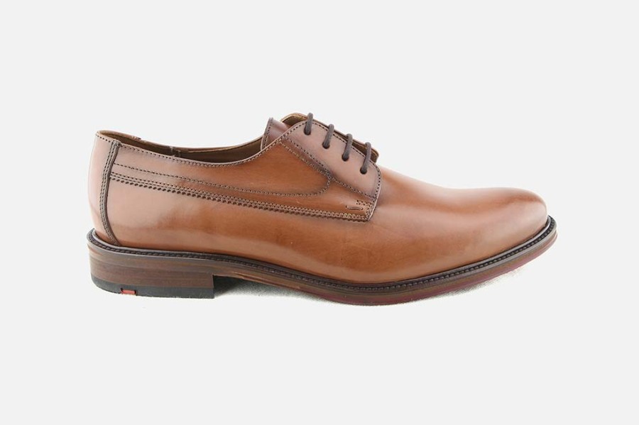 Men LLOYD | Lloyd - Orbe Light Brown Derbies On Labotte