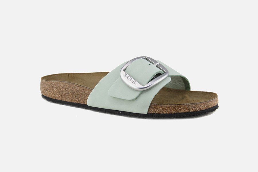 Women Birkenstock | Birkenstock - Madrid Big Buckle Matcha Sandals On Labotte