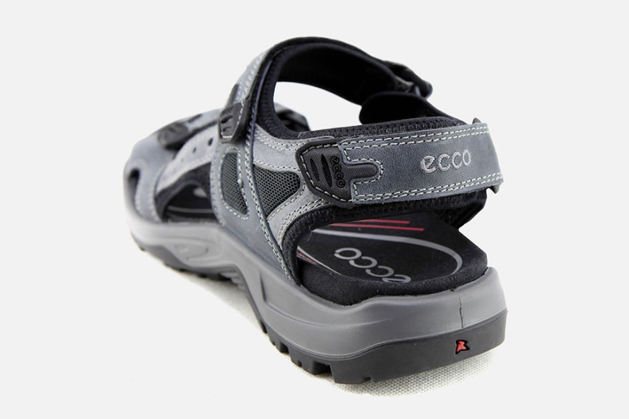 Men Ecco | Ecco - Offroad Blue Grey Man Sandals On Labotte