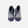 Girls Inch Blue | Inch Blue - Houloulou Bleu Layette Shoes On Labotte