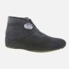 Women Thierry Rabotin | Thierry Rabotin - Selena Daim Bleu Ankle Boots On Labotte