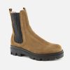 Girls Acebos | Acebos - Audrey Chelsea Tabacco Ankle Boots On Labotte