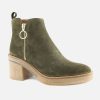 Women Alpe | Alpe - Ashford Kaki Ankle Boots On Labotte