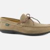 Men Paraboot | Paraboot - Indiana Velour Fauve Loafers On Labotte