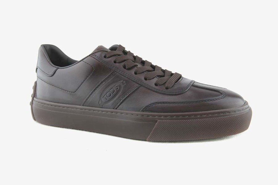 Men Tod's | Tod'S - Tods Sneaker 03 Lisse Cola Sneakers On Labotte