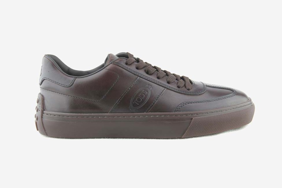 Men Tod's | Tod'S - Tods Sneaker 03 Lisse Cola Sneakers On Labotte