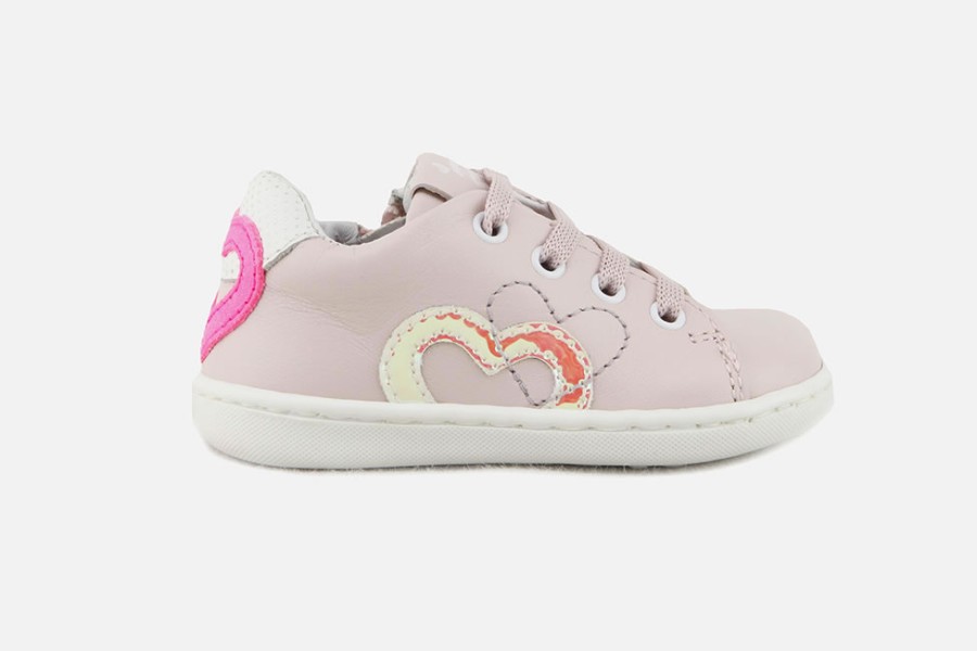 Girls Romagnoli | Romagnoli - Anthea Rosa Lace-Up Boots On Labotte
