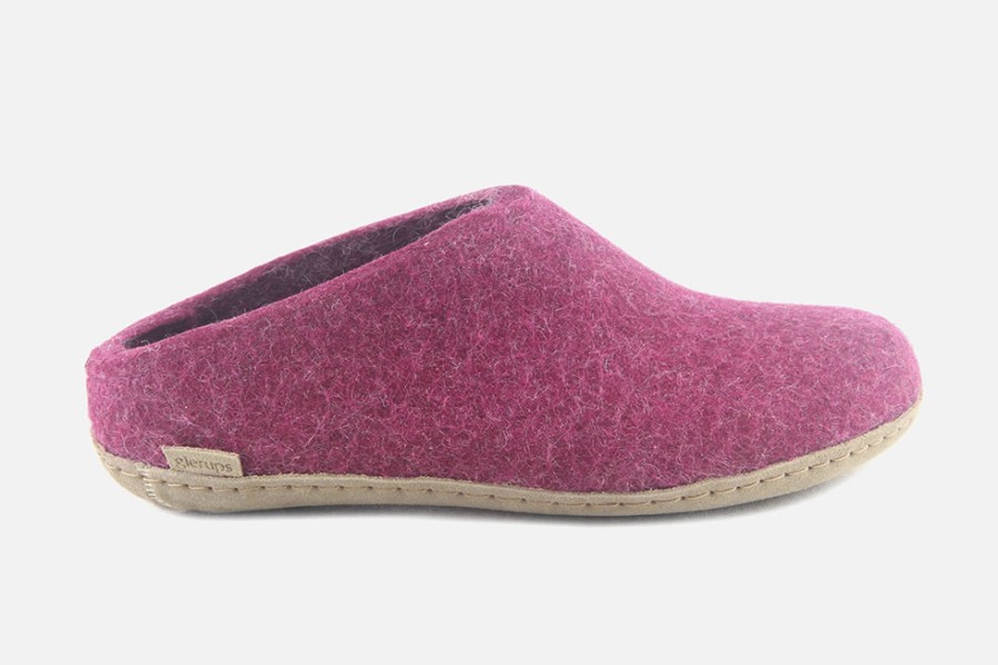 Women Glerups | Glerups - Glad Pink Low Slippers On Labotte
