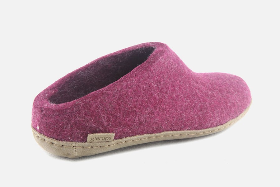Women Glerups | Glerups - Glad Pink Low Slippers On Labotte