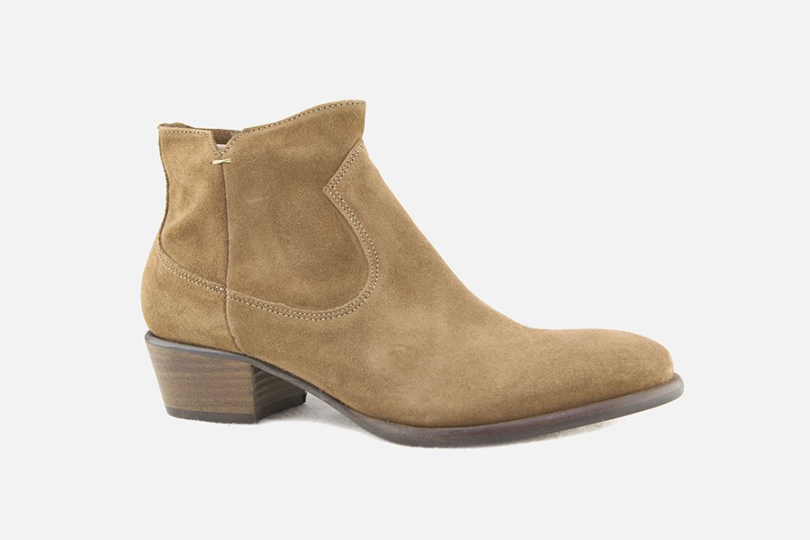 Women Muratti | Muratti - Rasmussen Dark Honey Ankle Boots On Labotte