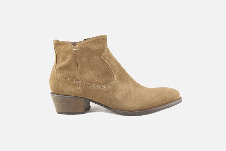 Women Muratti | Muratti - Rasmussen Dark Honey Ankle Boots On Labotte