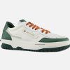 Women Barracuda | Barracuda - Barracuda Jam Forest White Sneakers On Labotte