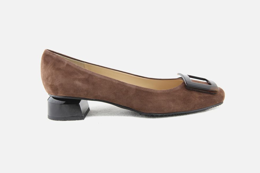 Women Brunate | Brunate - Baccarat Noisette Pumps On Labotte